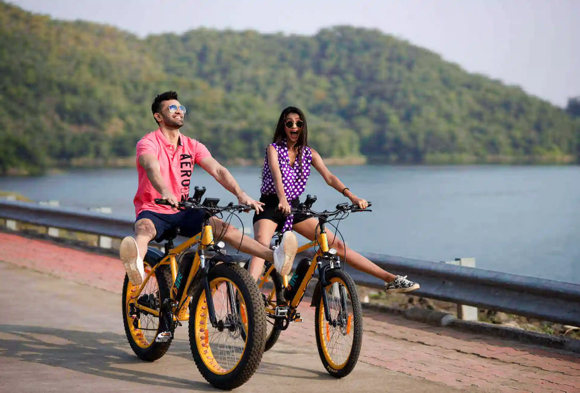 Khalwani Couple Cycling