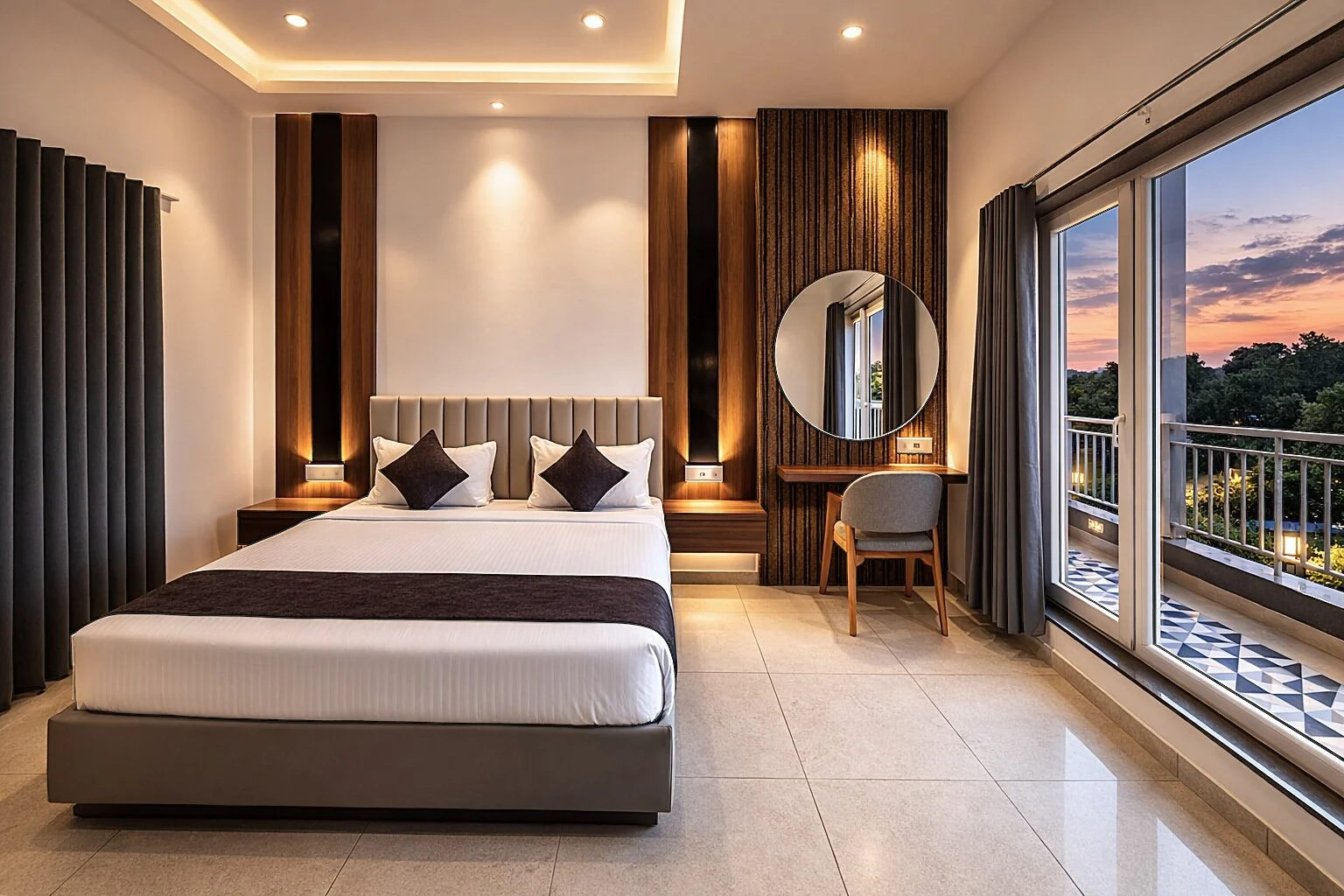 Suite Room With Bathtub